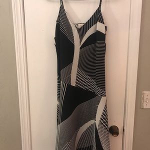 Black and white dress